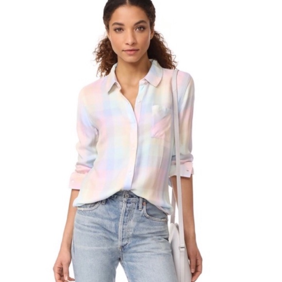 Rails Tops - Rails Hunter Plaid Flannel Shirt Size S